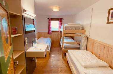 Hüttenzimmer ab € 91,50 p. P. und Nacht